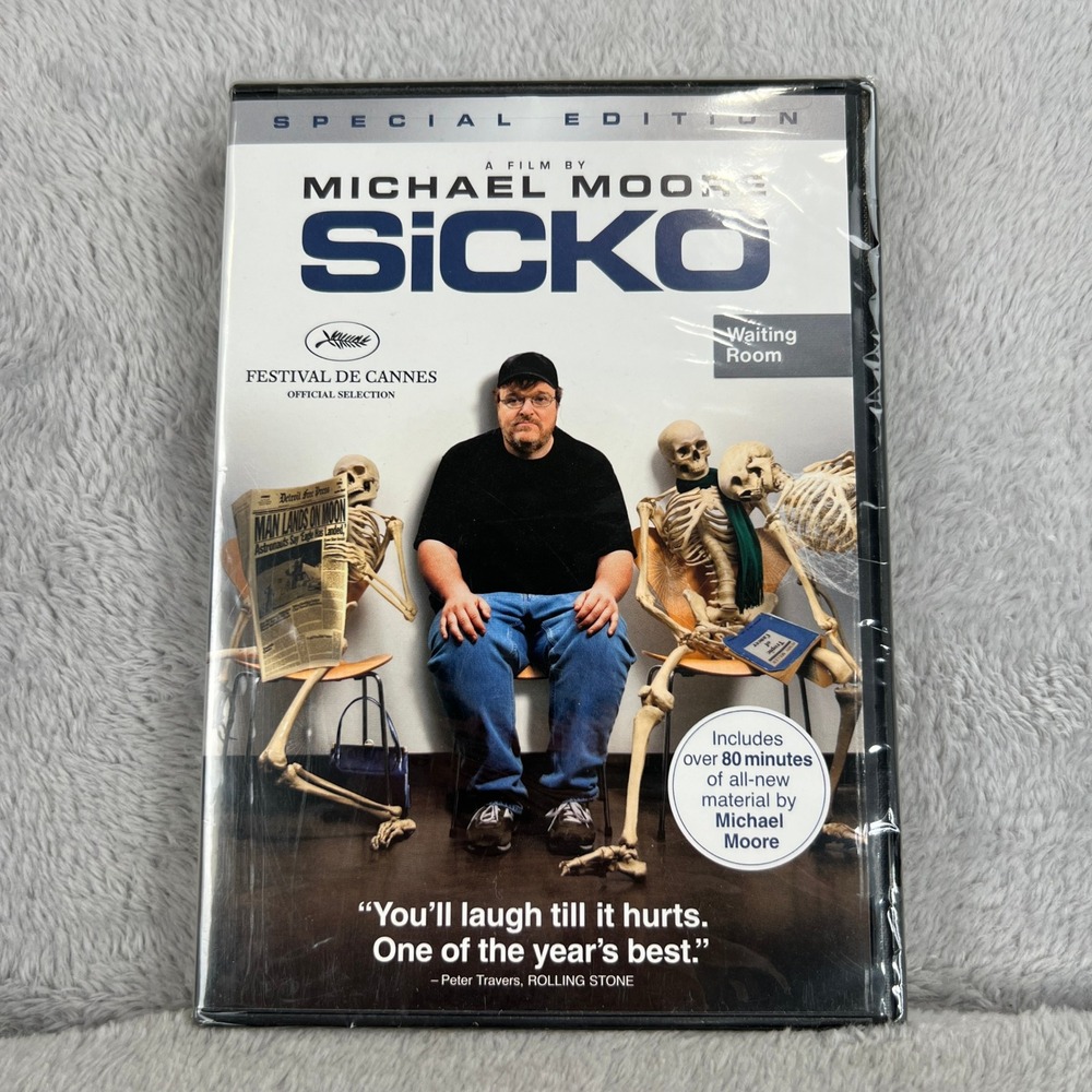 SiCKO Special Edition DVD Michael Moore Healthcare Documentary Film New Sealed